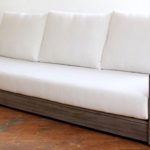 Constance Teak Outdoor Patio Sofa with Cushions