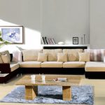 Living Room, Terrific Living Room Furniture Sofas Minimalist Modern  Black Cream Sofas And Wooden Tables