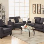 Grey Fabric Sofa Loveseat and Chair Set - Steal-A-Sofa Furniture Outlet Los  Angeles CA