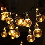 Amazon.com : Retro Solar Light Bulb String Lights, MUEQU Waterproof