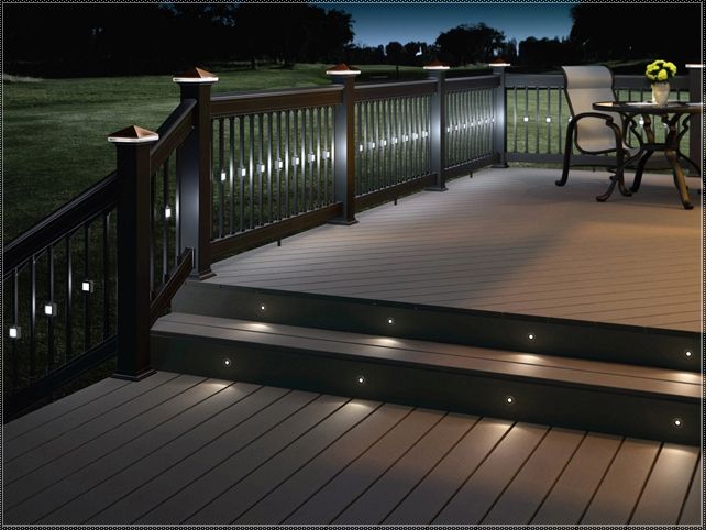 Image result for deck lighting ideas | Dream house | Deck lighting