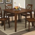 Simplicity Caramel Square Dining Table