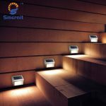 10 pieces LED Solar Powered Stair Lights Solar Step Lights Outdoor