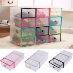 Yosoo 5PCS Shoe Box Drawer Home Organizers Clear Plastic Shoe Storage  Transparent Boxes Container for Shoes Organizer - Traveller Location