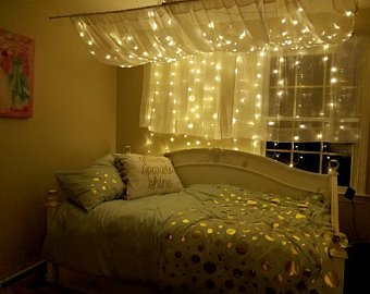 String lights for bedroom | Etsy