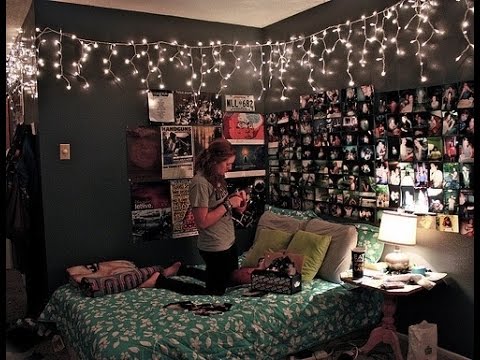 String Lights In Bedroom - String Lights Ideas For Room Decor - YouTube