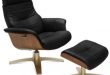 Furniture Annaldo Leather Swivel Chair & Ottoman 2-Pc.