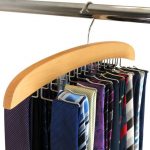 Thickening Solid Wood Tie Rack Frame Multi-functional Home Supplies Retro  Hanger Silk Scarf Hook Tie Belt Scarves Finishing Rack