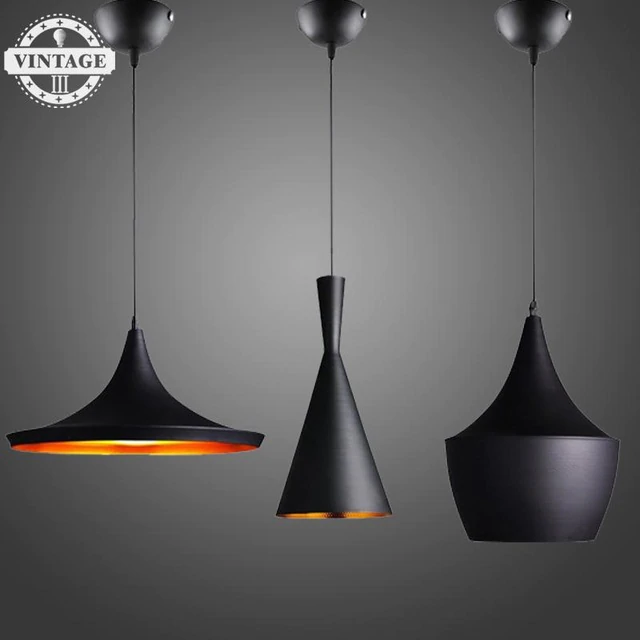 VintageIII Hot sale Tom Dixon Pendant Lamp 3pcs together ABC(Tall,Fat and  Wide) Design by Beat Light modern lighting