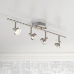 Pro Track® Tilden 4-Light Brushed Nickel LED Ceiling Light