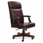 *New* Alera High Back Traditional Office Chair Oxblood Vinyl