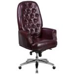 Scranton & Co High Back Traditional Office Chair in Burgundy - SC-1651779