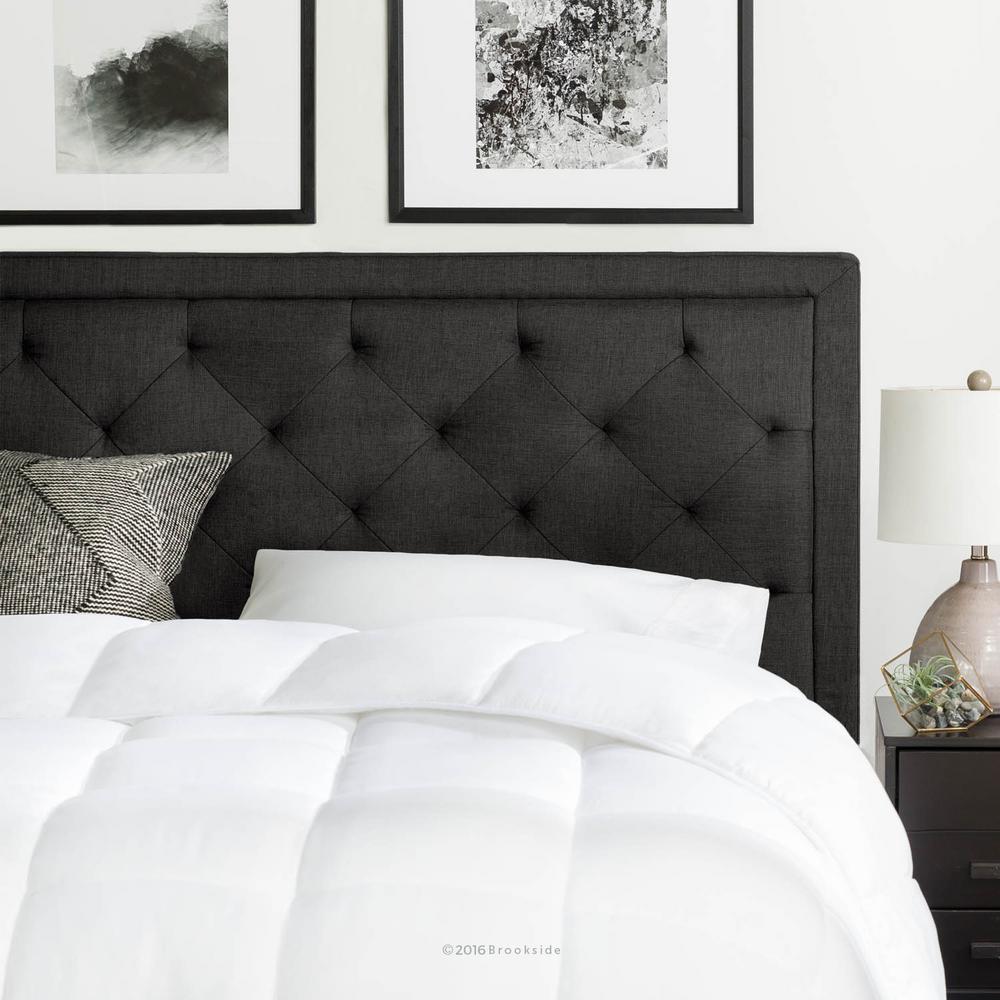 This review is from:Upholstered Charcoal Queen with Diamond Tufting  Headboard