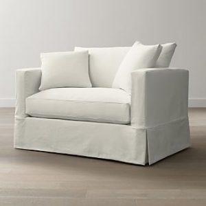 Slipcover Only for Willow Modern Slipcovered Twin Sleeper Sofa