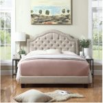 Tall Upholstered Bed | Wayfair