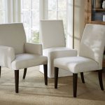 PB Comfort Square Upholstered Dining Chairs