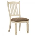 Set of 2 Bolanburg Upholstered Dining Chair Beige/White - Signature Design  by Ashley