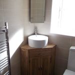 Corner basin units are ideal for en-suites and smaller bathrooms. … | Small  Spaces in 2019…