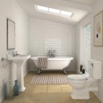 Carlton Traditional Double Ended Roll Top Bathroom Suite (1695mm)