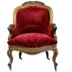 Chippendale Armchair Antique Chesterfield Armchair Vintage Chair Baroque  For Sale at 1stdibs