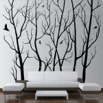 Image is loading Large-Wall-Art-Decor-Vinyl-Tree-Forest-Decal-