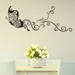 Butterfly wall stickers creativity personality wall decoration stickers  living room bedroom background wall painting DIY sticker