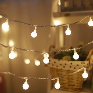 6M 40 LED String Light Outdoor Fairy Lights Bulbs Garden Patio