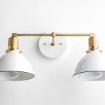 Bathroom Wall Light - Industrial Vanity Light - Brass Light Fixture