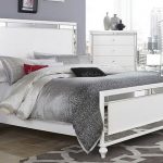 Detalles acerca de Glitzy Blanco Con Espejo Cama Queen muebles de  dormitorio- mostrar título original