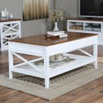Peacefulness with white coffee table