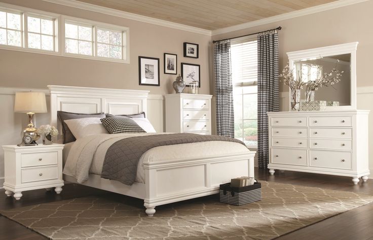 White bedroom furniture with exquisite design ideas for exquisite bedroom  inspiration. 1