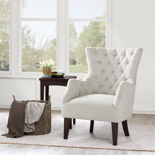 White Living Room Chairs photo - 1