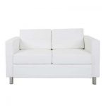 Removable Cushions - White - Loveseat - Sofas & Loveseats - Living