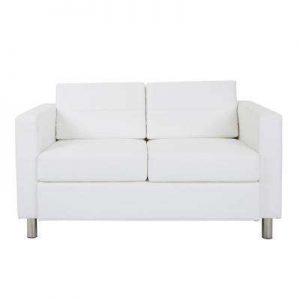 Removable Cushions - White - Loveseat - Sofas & Loveseats - Living