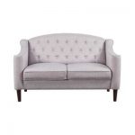 Round - White - Sofas & Loveseats - Living Room Furniture - The Home