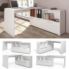 27+ DIY Computer Desk Ideas You Can Build Now in 2019. Office Storage  FurnitureSpace Saving FurnitureWhite
