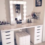 5 Simple and Stylish White Makeup Vanity, Ikea Makeup Vanity, Ikea Makeup  Storage,