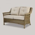 Cambridge All Weather Wicker Loveseat With Cushions - Threshold™ : Target