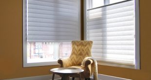 View in gallery roman blinds idea