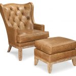 Fairfield Chairs Wing Chair and Ottoman Combination