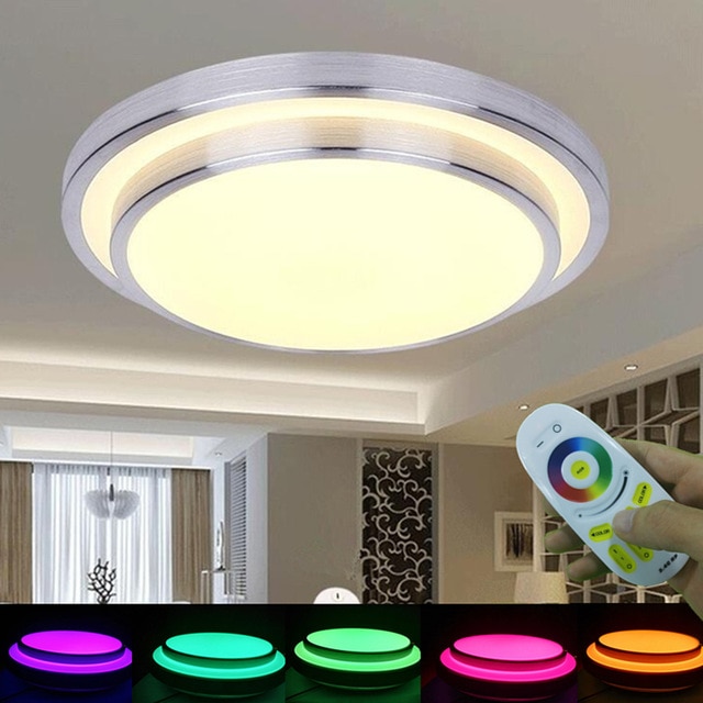KINLAMS LED Ceiling Light 2.4G Wireless Remote Touch Control AC165