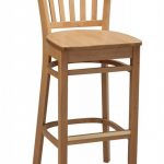 Wooden bar stools with backs 3