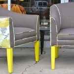 Tags. Tags: Mid Century Modern Yellow & Grey Club Chairs