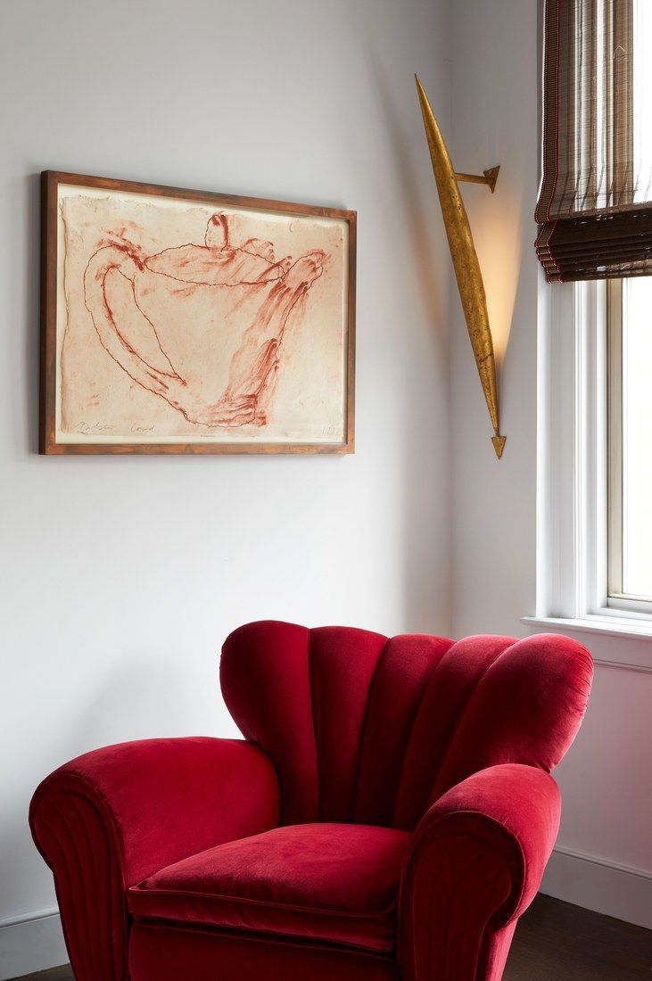 Red Armchairs to Add Accent to Your
  Living Room