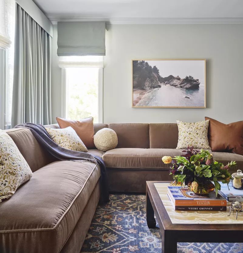 Brown Sectional Couch : Pictures, Ideas