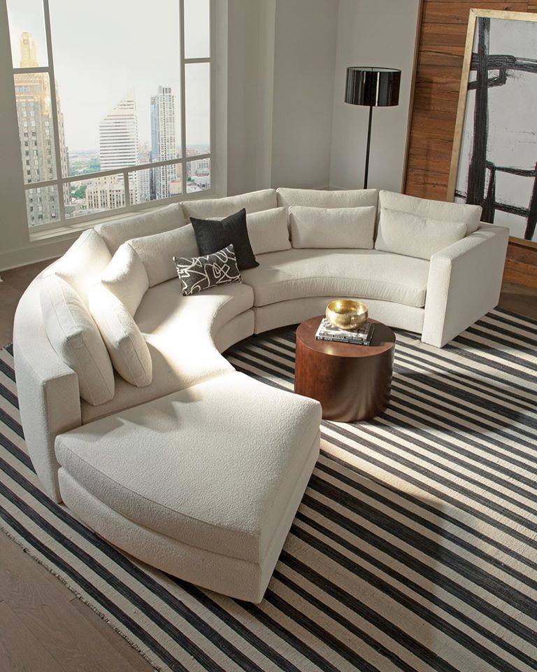 Curved Sectional Sofa : Pictures, Ideas