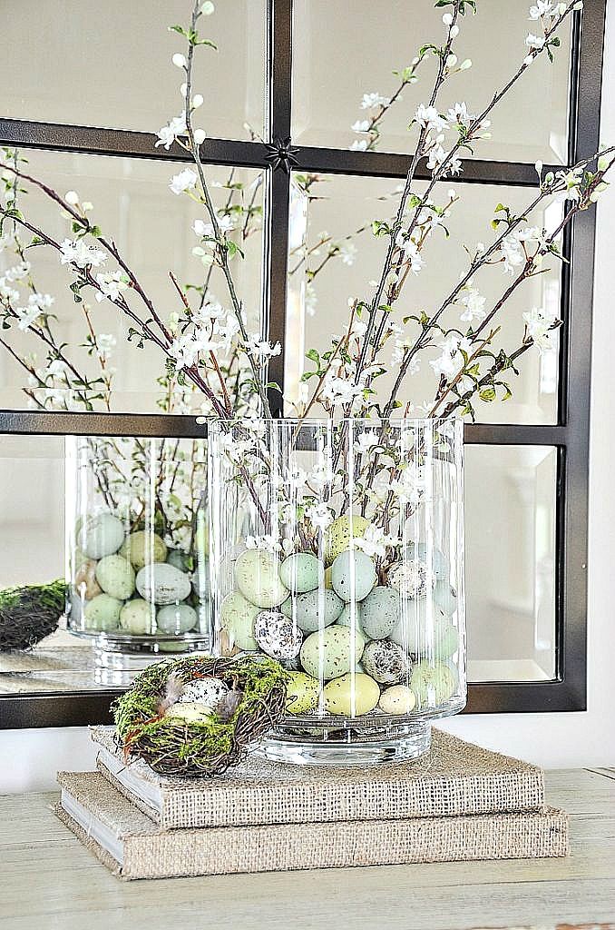 Stylish Easter decorating without the
  Kitsch, and for little money