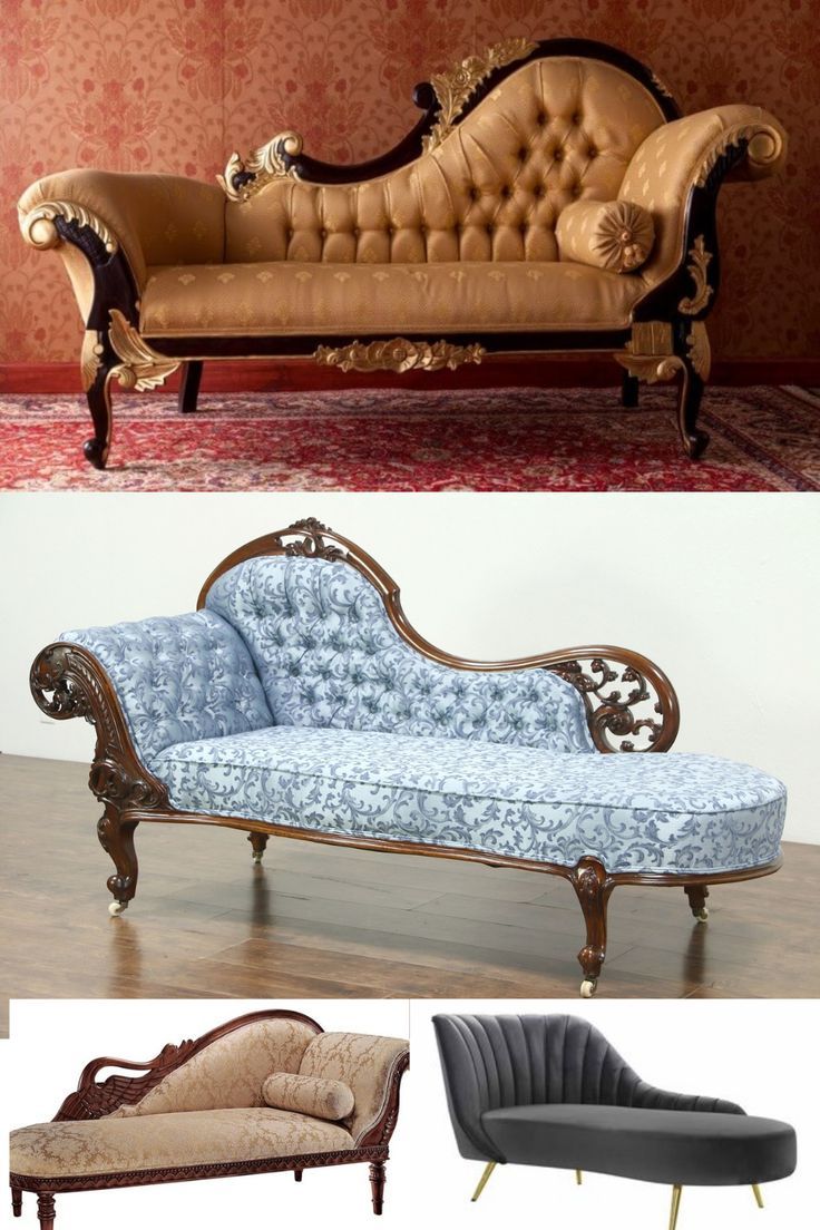 Fainting couch – a special piece of
  furniture with romantic look
