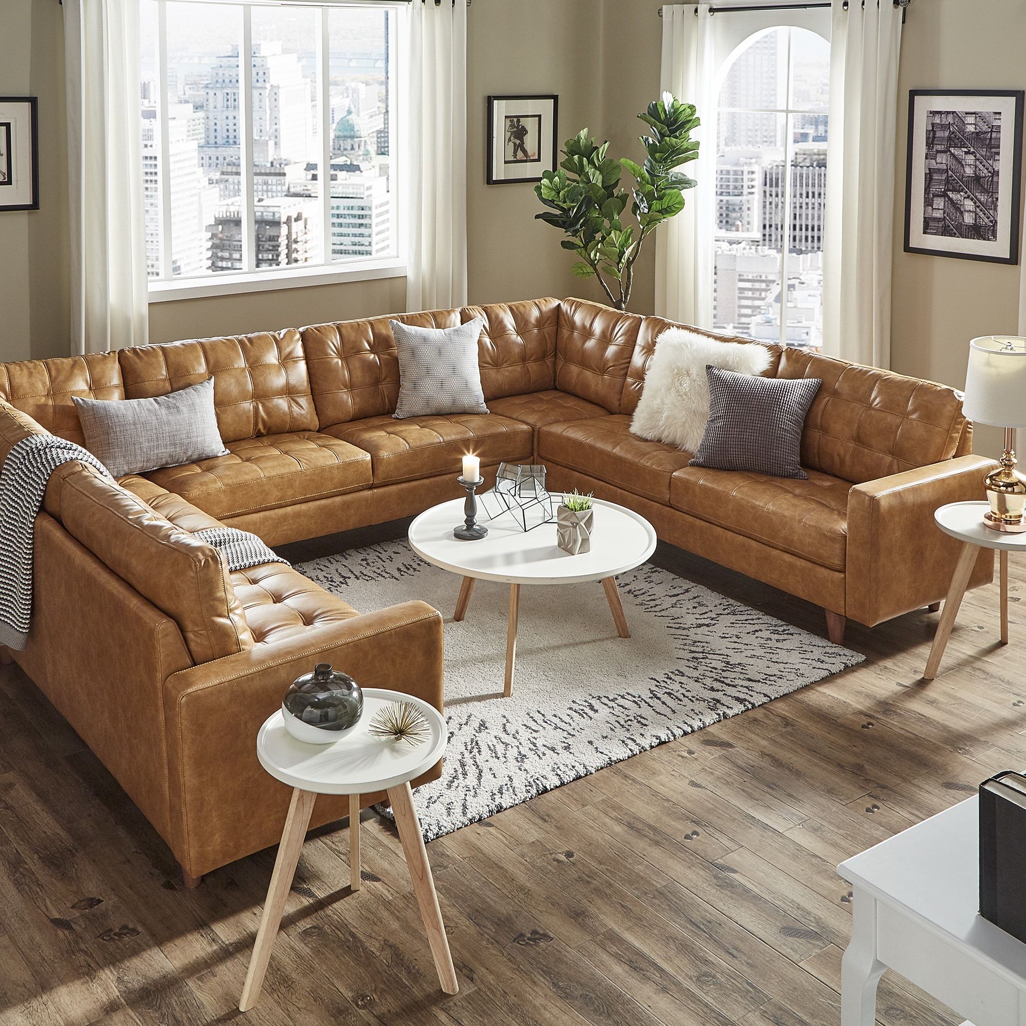 Leather Couches Sectional That Catch An
  Eye