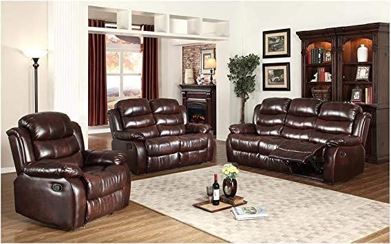Leather Loveseat Recliners That Catch An
  Eye
